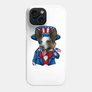 Fourth of July Cardigan Welsh Corgi Phone Case