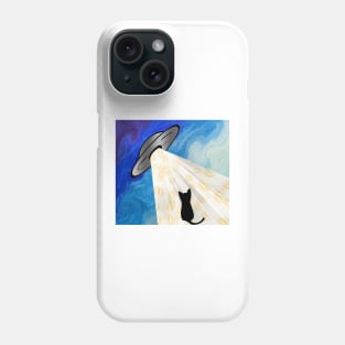 Starry Starry Night Abduction Phone Case