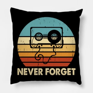 Never Forget T shirt For Women Pillow