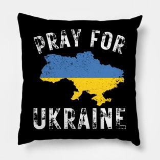 Pray For Ukraine Pillow