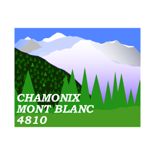 Chamonix Mont Blanc T-Shirt