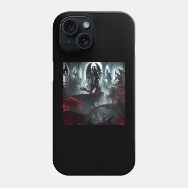 Pits of hell Phone Case by Glenbobagins
