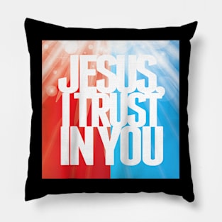 St Faustina Kowalska Great Love Catholic Quote Divine Mercy Pillow