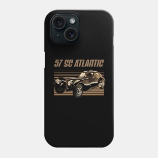 Bugatti 57 SC Atlantic 1938 Awesome Automobile Phone Case