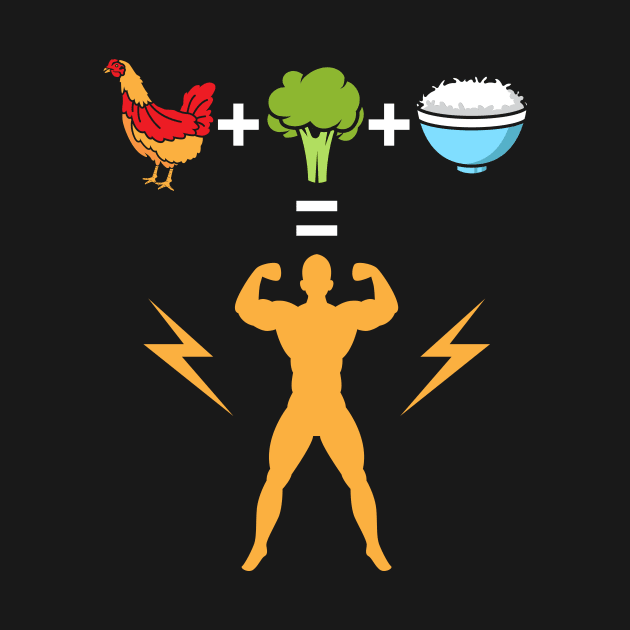 Chicken Broccoli and Rice = bodybuilder by maxcode