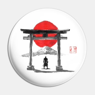 samurai at the gate Pin