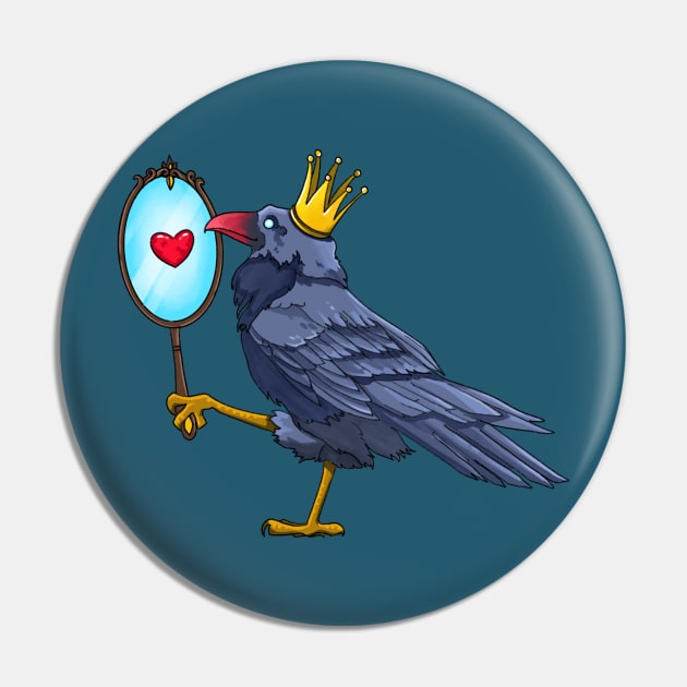 Crows self-confidence Pin by Mariarti