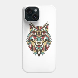 Colorful Wolf Design for Boys Men Girls Women Kids Phone Case