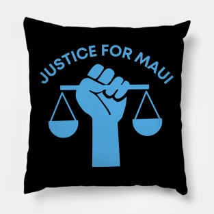 Justice for Maui Pillow