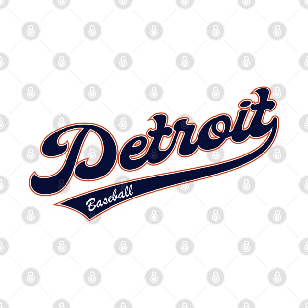 Detroit Baseball by Cemploex_Art