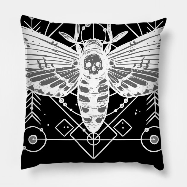 Blackcraft Witchcraft 👹👹 Pillow by JohnRelo