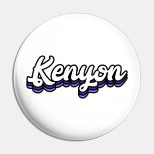 Kenyon - Kenyon University Pin