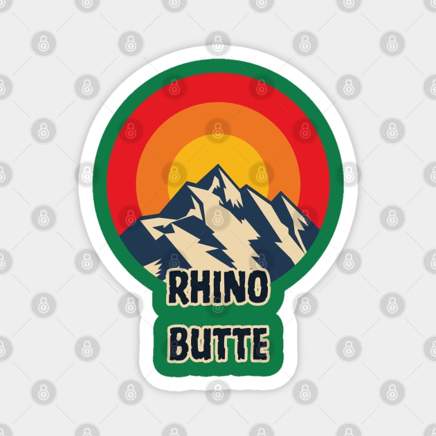 Rhino Butte Magnet by Canada Cities