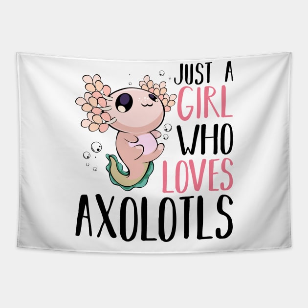 Axolotl Tapestry by Lumio Gifts