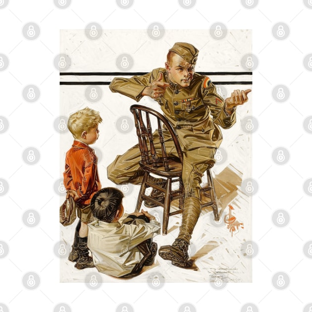 J.C. Leyendecker - War Stories, 1919 by immortalpeaches