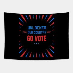 Unlocked Our Country, Go Vote Tapestry