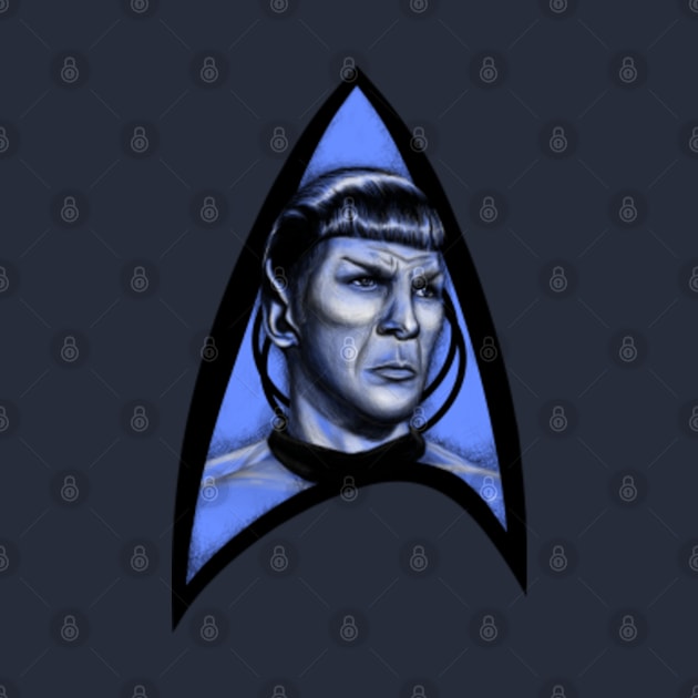 Vintage Spock (Aqua Variant) by ShayLei