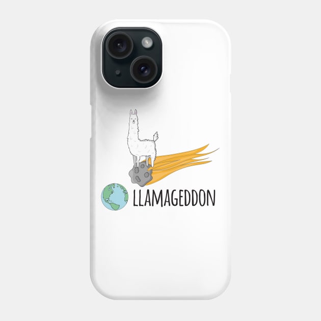 Llamageddon Phone Case by Dreamy Panda Designs