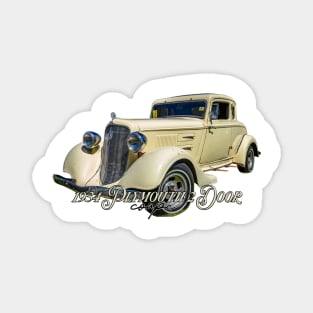 1934 Plymouth 2 Door Coupe Magnet