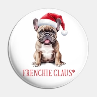 Christmas Frenchie Pin