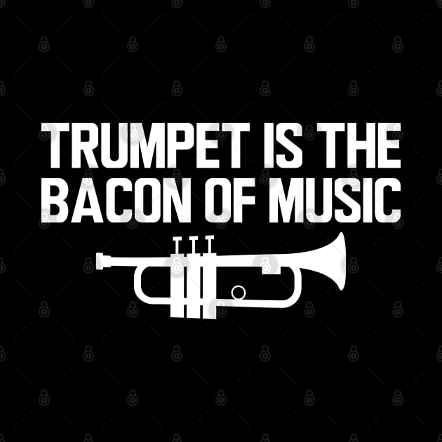 Trumpet is bacon of music w by KC Happy Shop