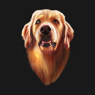 Golden Retriever Dog T-Shirt