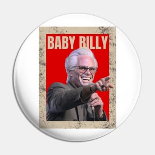 Baby Billy Vintage Red Pin