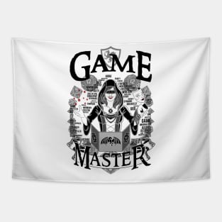 Female Game Master - Black Tapestry