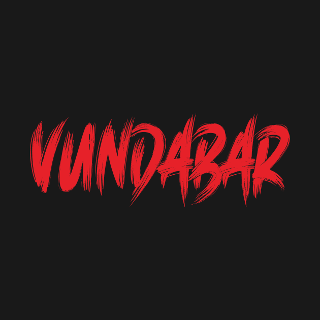 Vundabar by beach wave