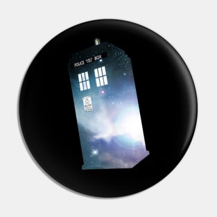 Space Tardis Pin