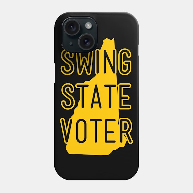 Swing State Voter - New Hampshire Phone Case by brkgnews