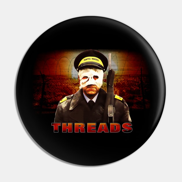 Threads Film Design Pin by HellwoodOutfitters