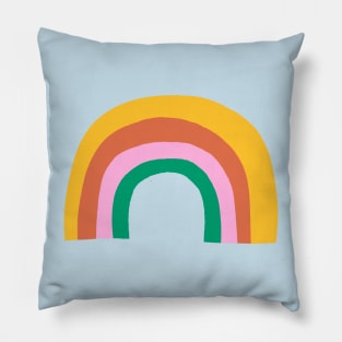 Bright Rainbow Naive Pillow