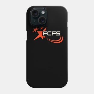 White Black and Red FCFS Design Phone Case