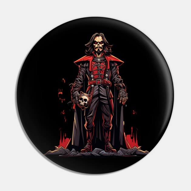 Vlad The Impaler Pin by Nightarcade