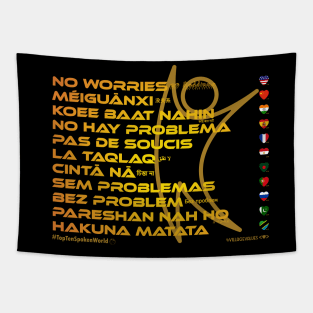 NO WORRIES: Say ¿Qué? Top Ten Spoken (World) Tapestry