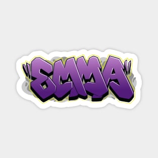 Emma graffiti name Magnet