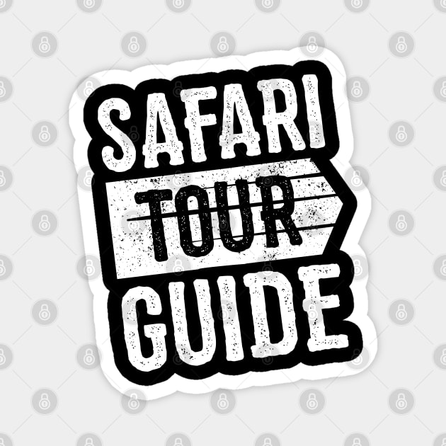 Safari Tour Guide Costume Kids Adult Funny Halloween Magnet by trendingoriginals