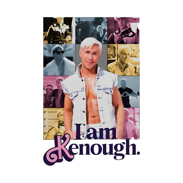 I Am Kenough Pop Art by andrianferil