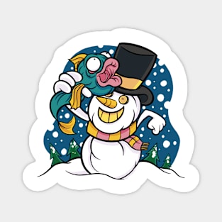 Snowman Magnet