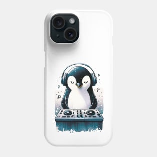 DJ Penguin Phone Case