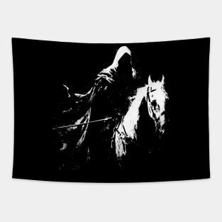 Dark Fantasy Rider Tapestry