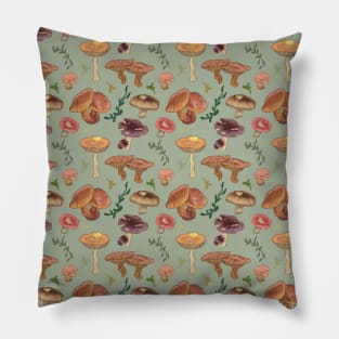 Mushroom Mayhem Pillow