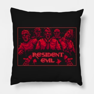 Resident Evil Pixel Art Pillow