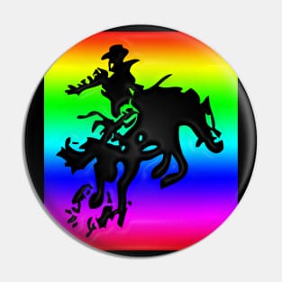 Western Era - Cowboy on Horseback 9 Pin