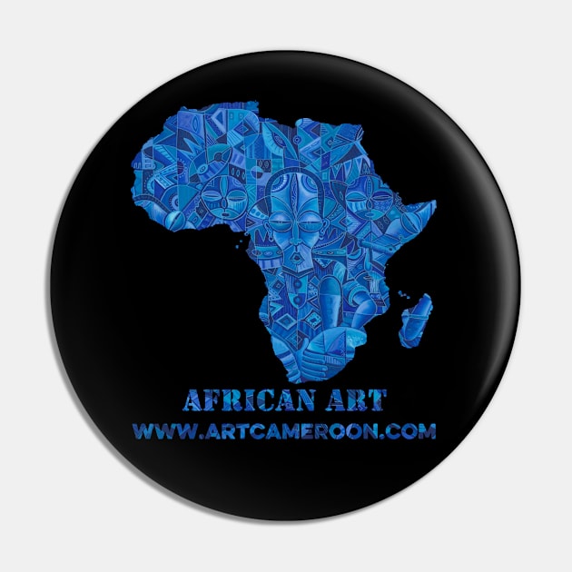 The Blues Band African Musicians Pin by ArtCameroon