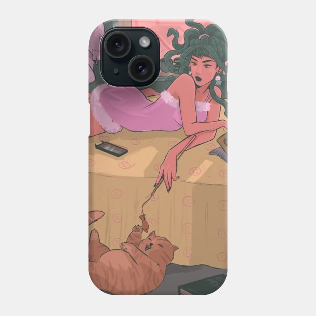 Medusa Bedroom Phone Case by tonireneaart