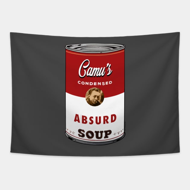 Camus Soup Tapestry by chilangopride