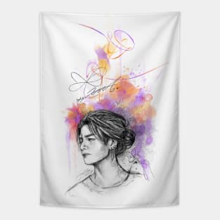 Taehyung Love yourself Tapestry