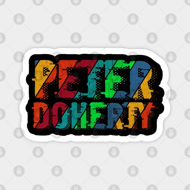 vintage color Doherty Magnet by Rada.cgi